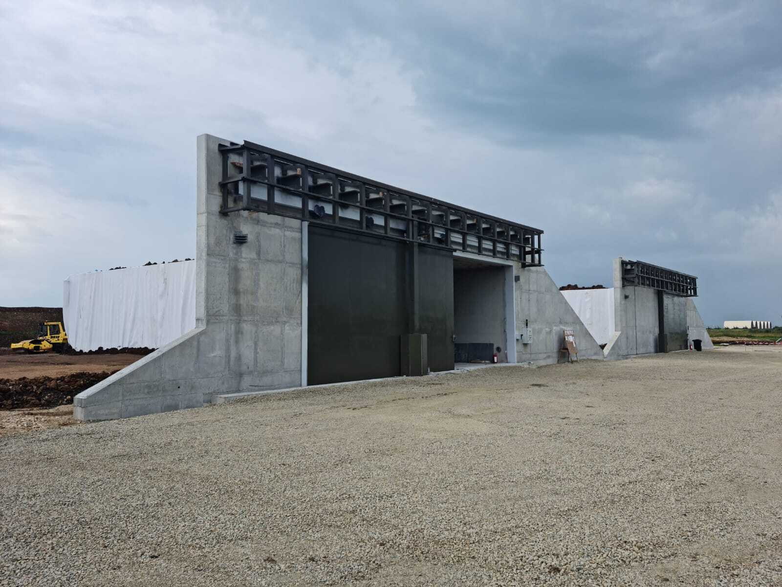 Uși industriale speciale de protecție integrate în structuri de buncăr